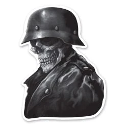 Lethal Threat Designs Lethal Threat Biker From Hell Mini Decal
