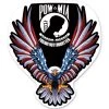 Lethal Threat Designs Lethal Threat Rude & Crude POW MIA Mini Decal
