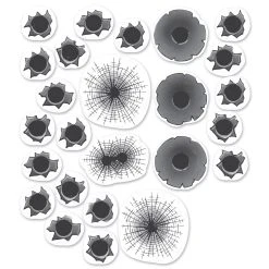 Lethal Threat Designs Lethal Threat Bullet Holes Decal