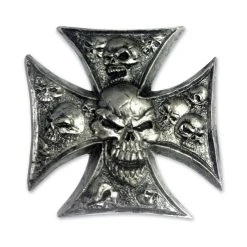 Lethal Threat Designs Lethal Threat Iron Cross 3-D Emblem