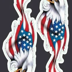 Lethal Threat Designs Lethal Threat USA Eagle Mini Decal Set