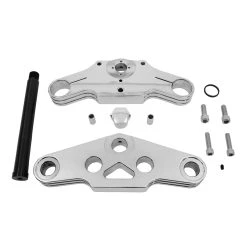 V-Twin Manufacturing Raked 3" Triple Tree Set