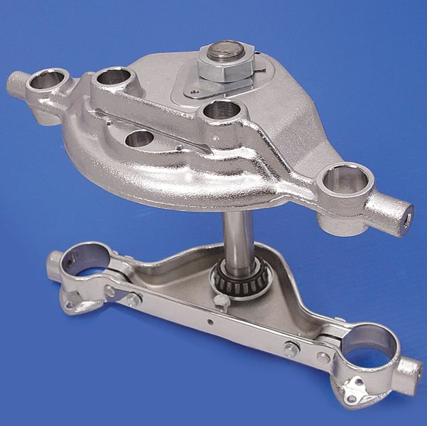 V-Twin Manufacturing Replica Chrome Triple Tree Set