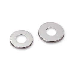 J&P Cycles Chrome Dust Shield Set