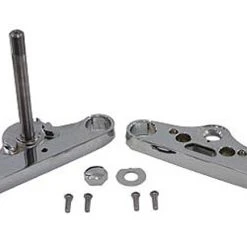 V-Twin Manufacturing Billet Triple Trees For FxDWG 49mm Forks