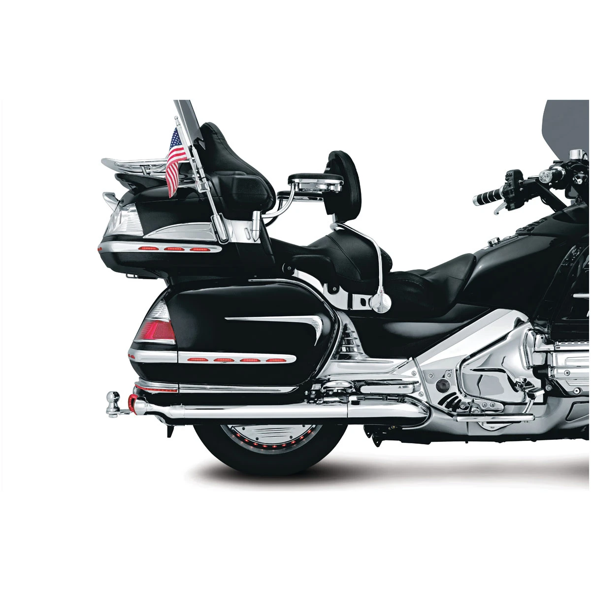 Kuryakyn Boomerang Frame Covers With Scuff Protectors - Image 3