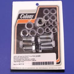 Colony Jiffy Stand & Foot Clutch Lever Bracket Mount Kit
