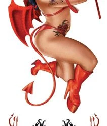 Lethal Threat Designs Lethal Threat Devil Babe 2 Decal
