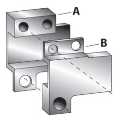 V-Twin Manufacturing Side Car Rear Clamp Connector