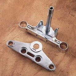 Drag Specialties Chrome FL-Style Triple Tree Set