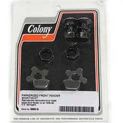 Colony Parkerized Front Fender Mount Kit