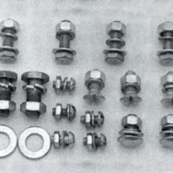 Colony Parkerized Rigid Rear Fender Mounting Kit