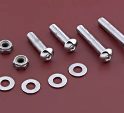Colony Chrome Button Head Rear Fender Mounting Hardware Kit