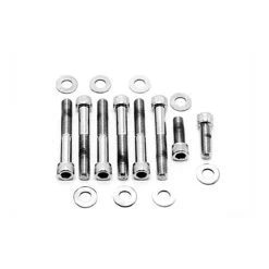 V-Twin Manufacturing Chrome Fender Strut Bolt Kit