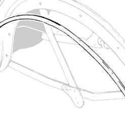 V-Twin Manufacturing 1936-Early 1967 Big Twin Side Car Fender Trim