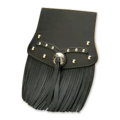 J&P Cycles Leather Mud Flap