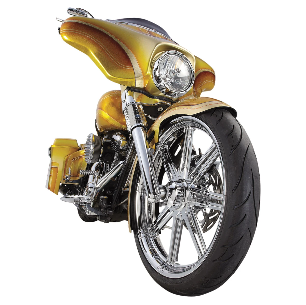 Arlen Ness "KO" Raked Triple Tree