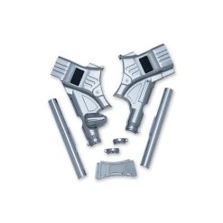 Kuryakyn Chrome Deluxe Frame Neck Cover Kit