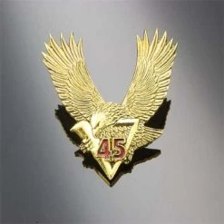 Show Chrome Accessories Embossed Eagle Emblem
