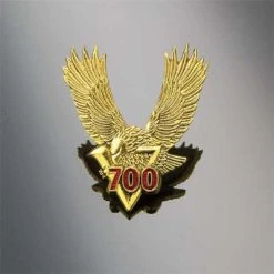 Show Chrome Accessories Embossed Eagle Emblem